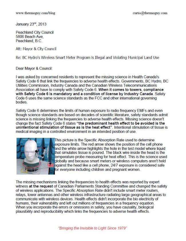 Land Use Letter For Municipalities